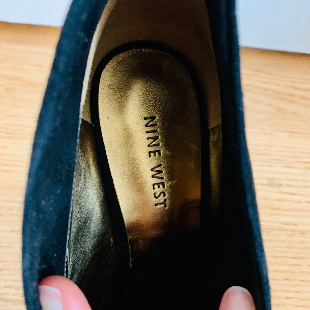 Nine West Suede Booties/Heels - Picture 3 of 10